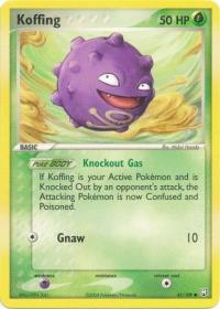 pokemon ex team rocket returns koffing 61 109