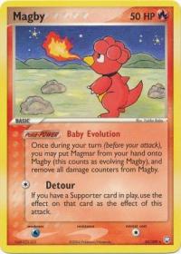 pokemon ex team rocket returns magby 24 109