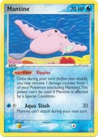 pokemon ex team rocket returns mantine 45 109