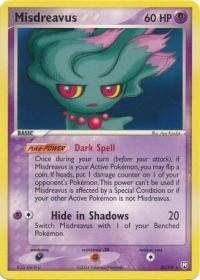 pokemon ex team rocket returns misdreavus 25 109
