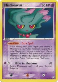 pokemon ex team rocket returns misdreavus 25 109