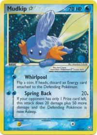 pokemon ex team rocket returns mudkip gold star 107 109