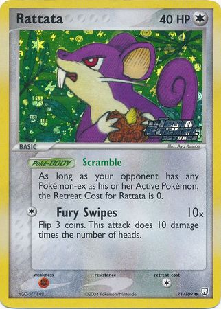 Rattata 71-109 (RH)