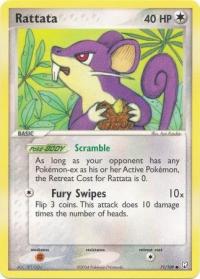 pokemon ex team rocket returns rattata 71 109