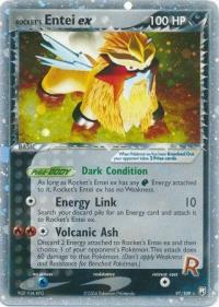 pokemon ex team rocket returns rocket s entei ex 97 109