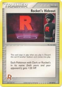 pokemon ex team rocket returns rocket s hideout 87 109