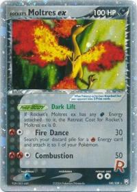 pokemon ex team rocket returns rocket s moltres ex 100 109