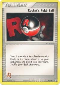 pokemon ex team rocket returns rocket s poke ball 89 109