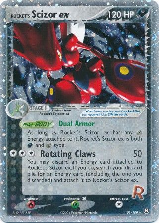 Rocket's Scizor ex 101-109