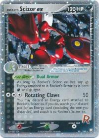 pokemon ex team rocket returns rocket s scizor ex 101 109