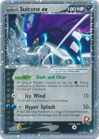 pokemon ex team rocket returns rocket s suicune ex 105 109