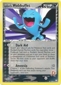 pokemon ex team rocket returns rocket s wobbuffet 47 109