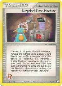 pokemon ex team rocket returns surprise time machine 91 109