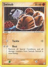 pokemon ex team rocket returns swinub 79 109