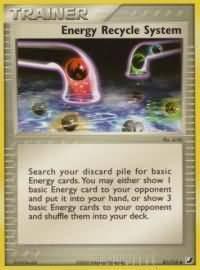 pokemon ex unseen forces energy recycle system 81 115