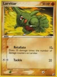 pokemon ex unseen forces larvitar 61 115