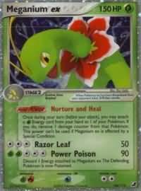 pokemon ex unseen forces meganium ex 106 115