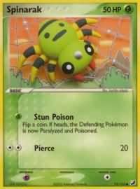 pokemon ex unseen forces spinarak 75 115