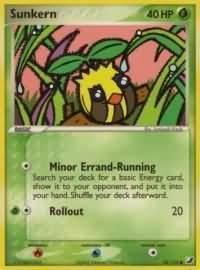 pokemon ex unseen forces sunkern 76 115