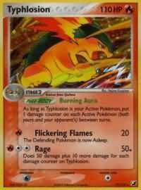 pokemon ex unseen forces typhlosion 17 115
