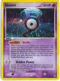 pokemon ex unseen forces unown g