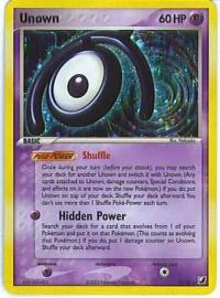 pokemon ex unseen forces unown m