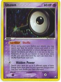 pokemon ex unseen forces unown q