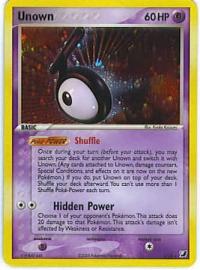 pokemon ex unseen forces unown t