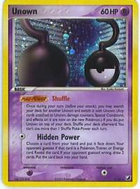 pokemon ex unseen forces unown