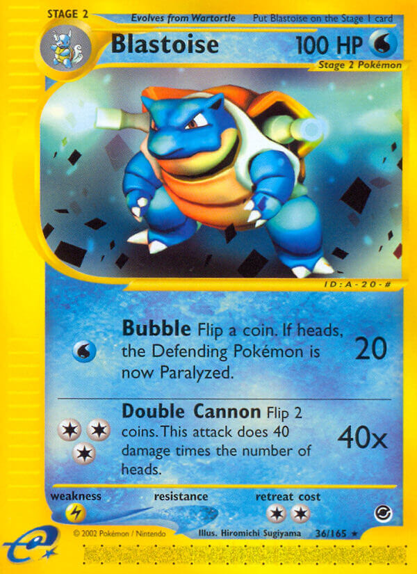 Blastoise 36-165