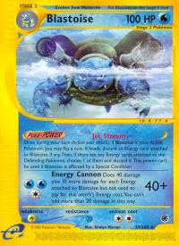 pokemon expedition base set blastoise 37 165