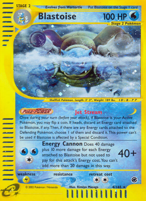 Blastoise 4-165