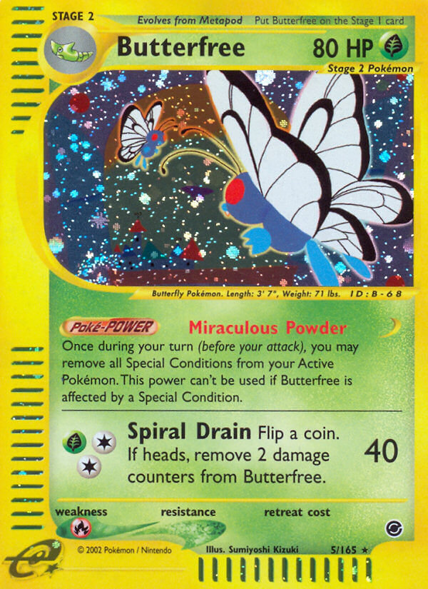 Butterfree 5-165