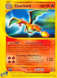 pokemon expedition base set charizard 40 165