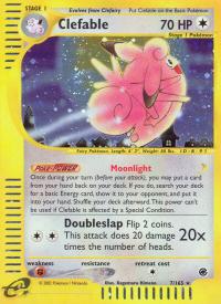 pokemon expedition base set clefable 7 165 rh