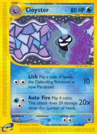 pokemon expedition base set cloyster 42 165