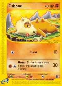 pokemon expedition base set cubone 103 165 rh