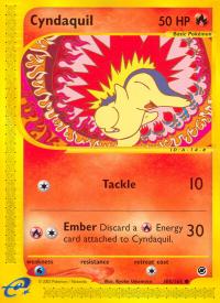 pokemon expedition base set cyndaquil 105 165 rh