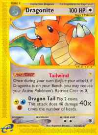 pokemon expedition base set dragonite 43 165