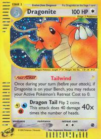 pokemon expedition base set dragonite 9 165