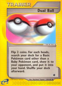 pokemon expedition base set dual ball 139 165