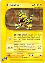 pokemon expedition base set electabuzz 76 165