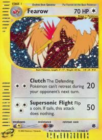 pokemon expedition base set fearow 11 165