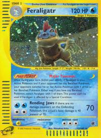 pokemon expedition base set feraligatr 12 165