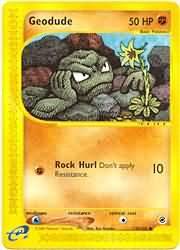 pokemon expedition base set geodude 110 165