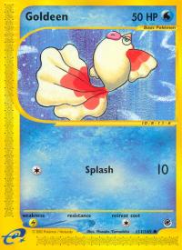 pokemon expedition base set goldeen 111 165