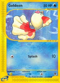 pokemon expedition base set goldeen 111 165