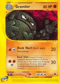 pokemon expedition base set graveler 79 165