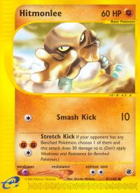 pokemon expedition base set hitmonlee 81 165