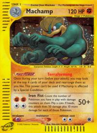 pokemon expedition base set machamp 16 165